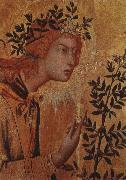 Simone Martini, angeln gabriel, bebadelsen